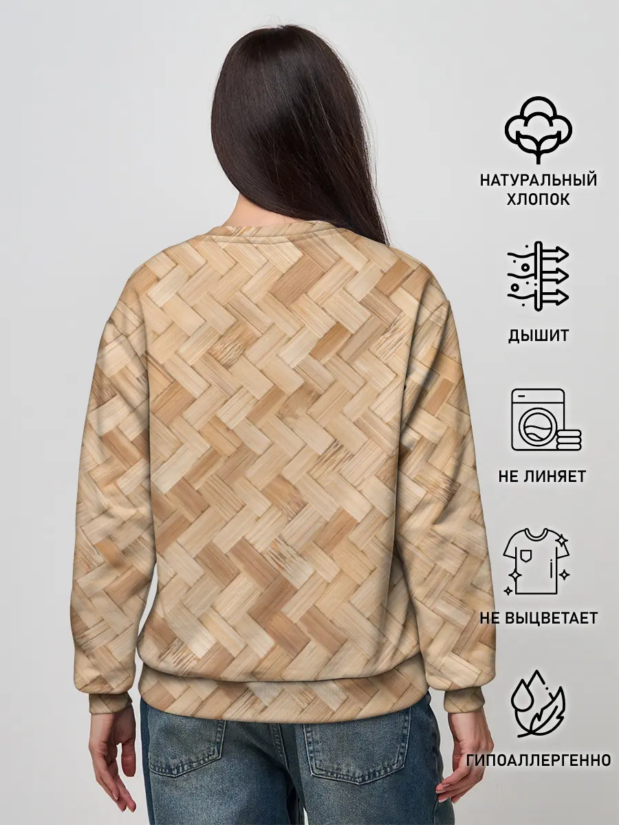 Женский свитшот / Паркет