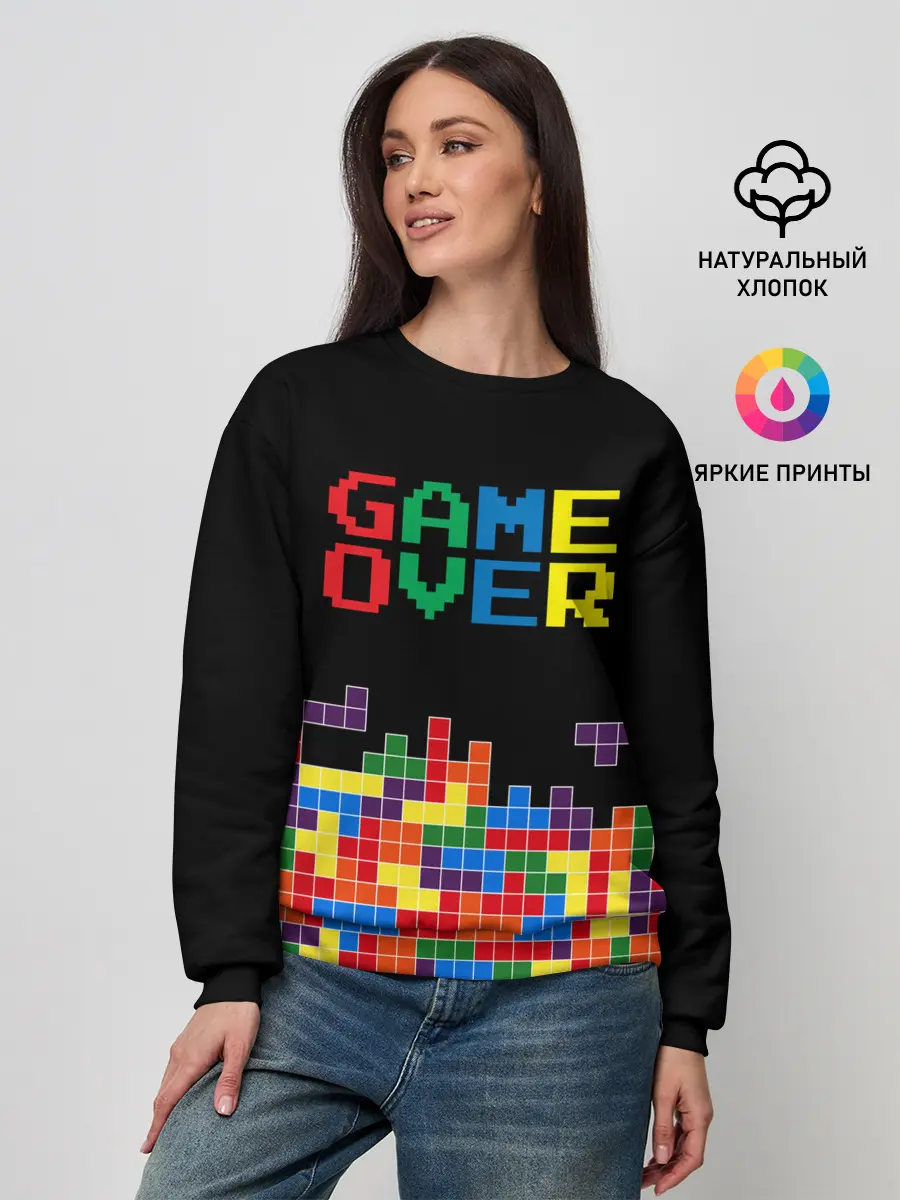 Женский свитшот / ТЕТРИС