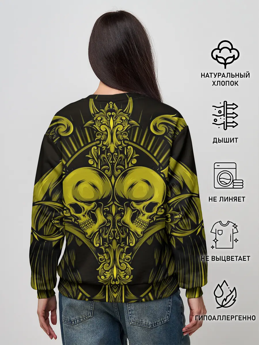 Женский свитшот / Nirvana