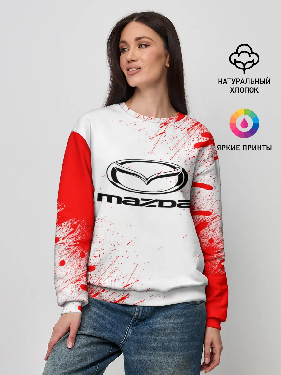 Женский свитшот / mazda