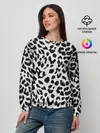 Женский свитшот / ЯГУАР ТЕКСТУРА