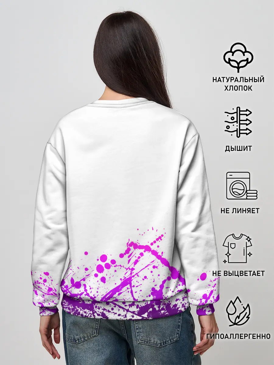 Женский свитшот / Danganronpa purple