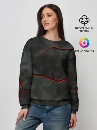 Женский свитшот / Текстура.