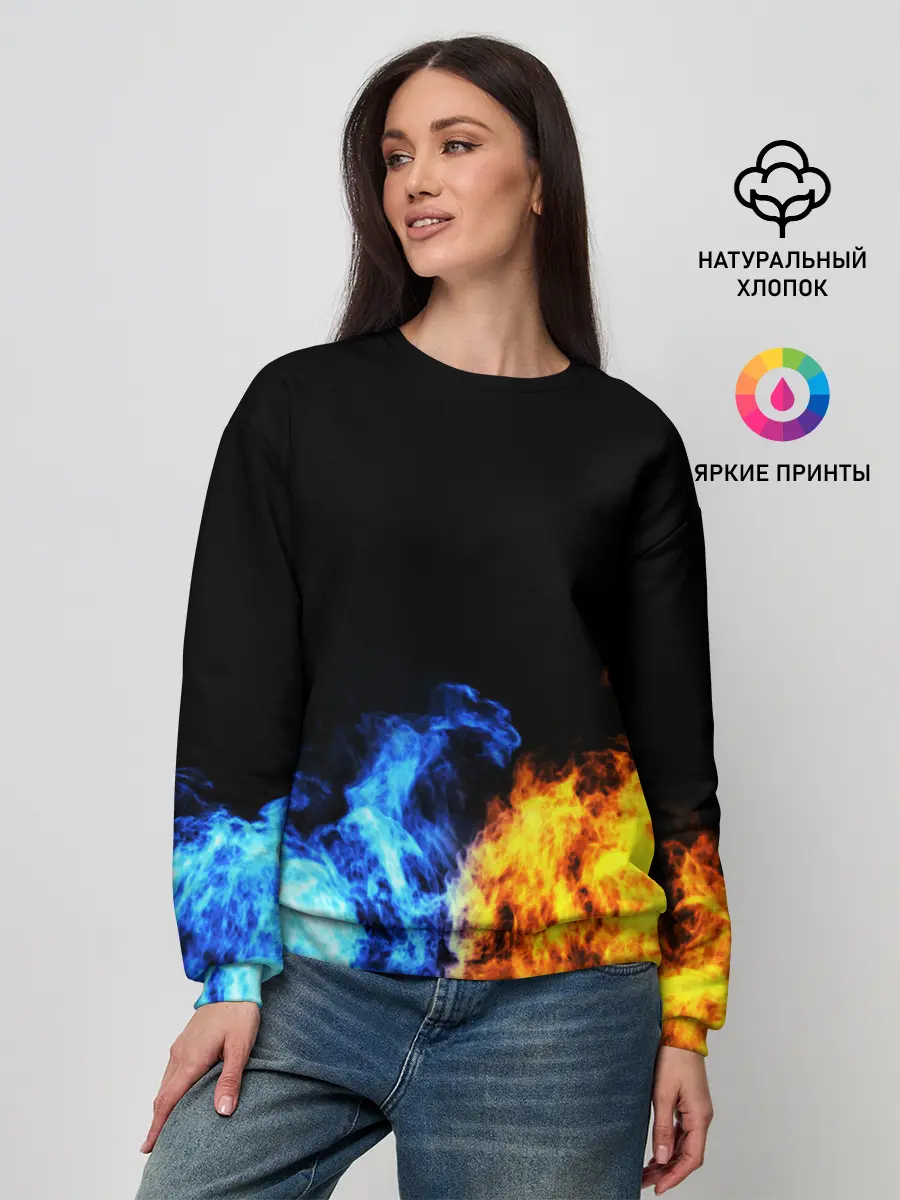 Женский свитшот / БИТВА ОГНЕЙ