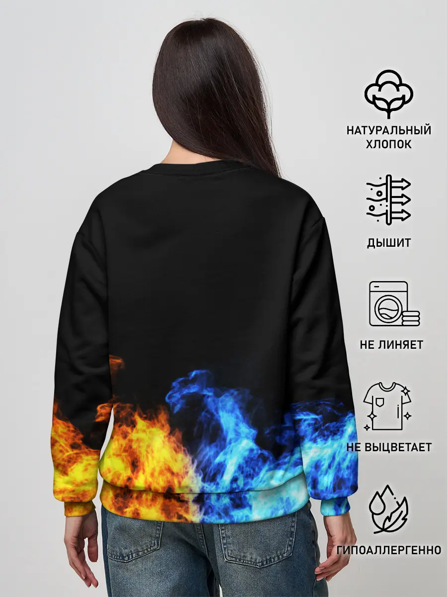 Женский свитшот / БИТВА ОГНЕЙ