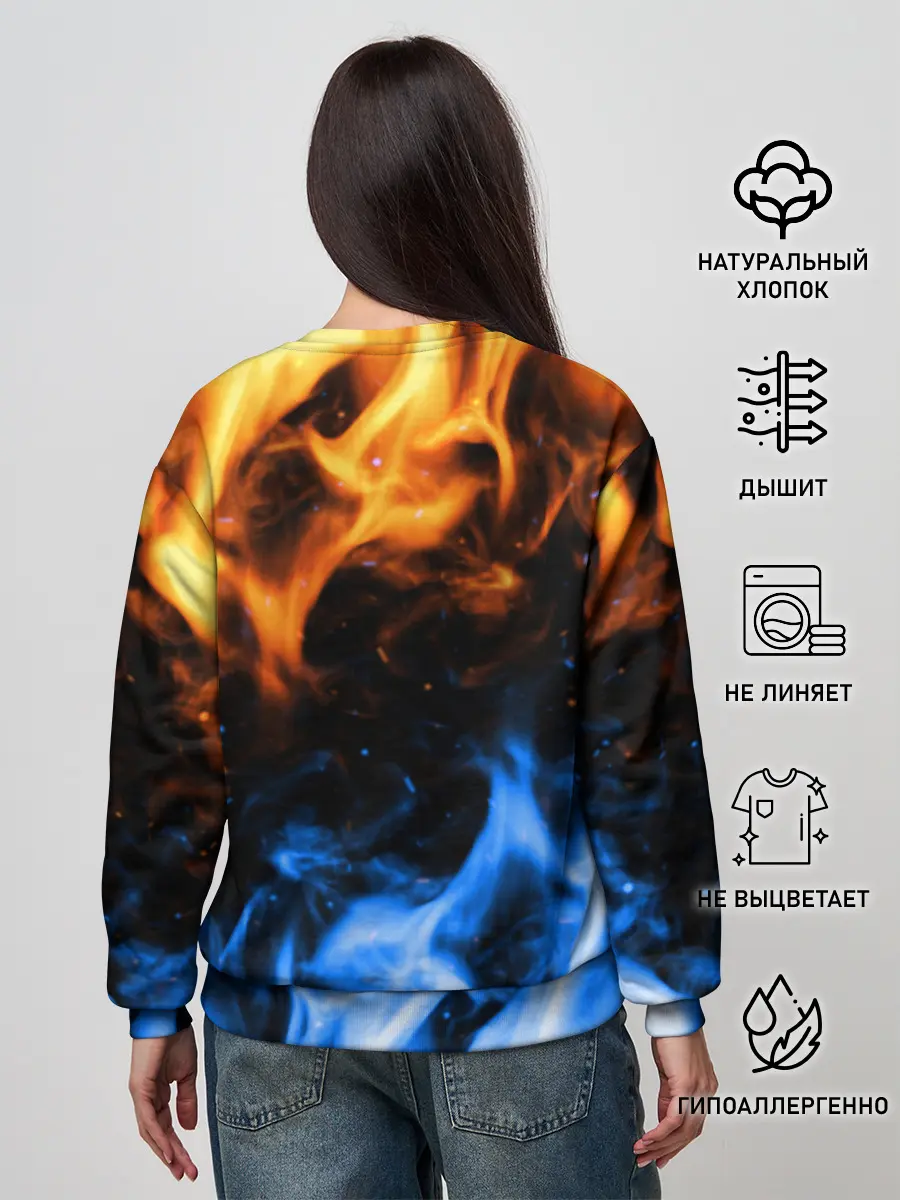 Женский свитшот / БИТВА ОГНЕЙ