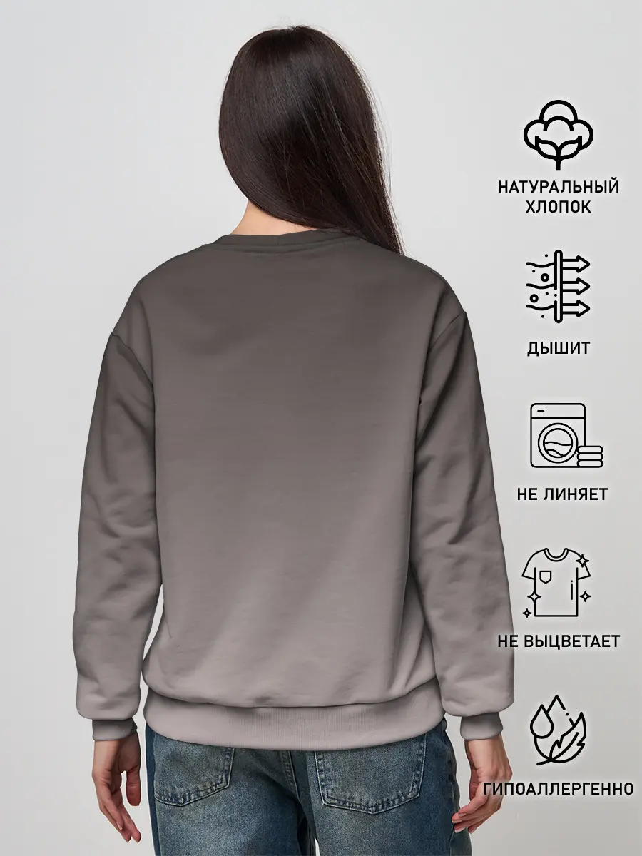 Женский свитшот / Чуя Накахара на мотоцикле взрыв