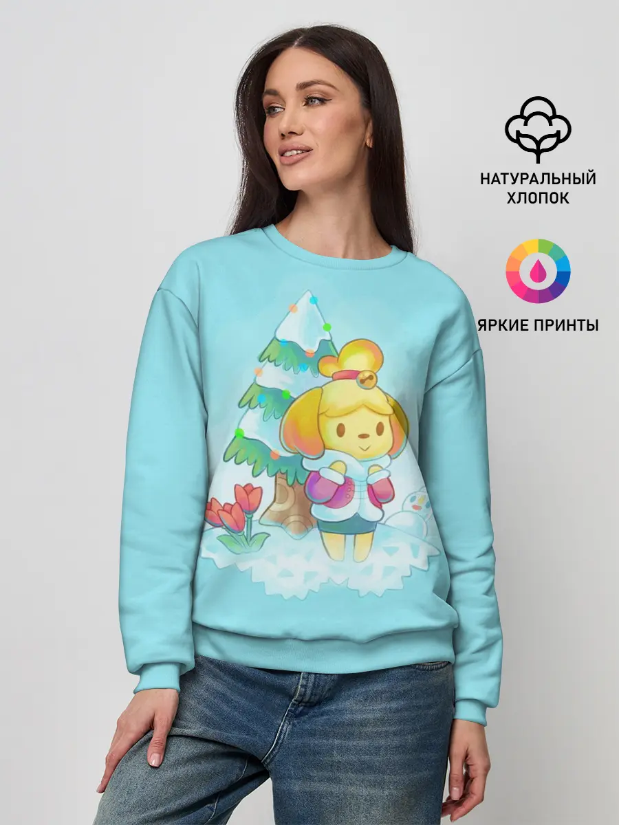 Женский свитшот / ANIMAL CROSSING