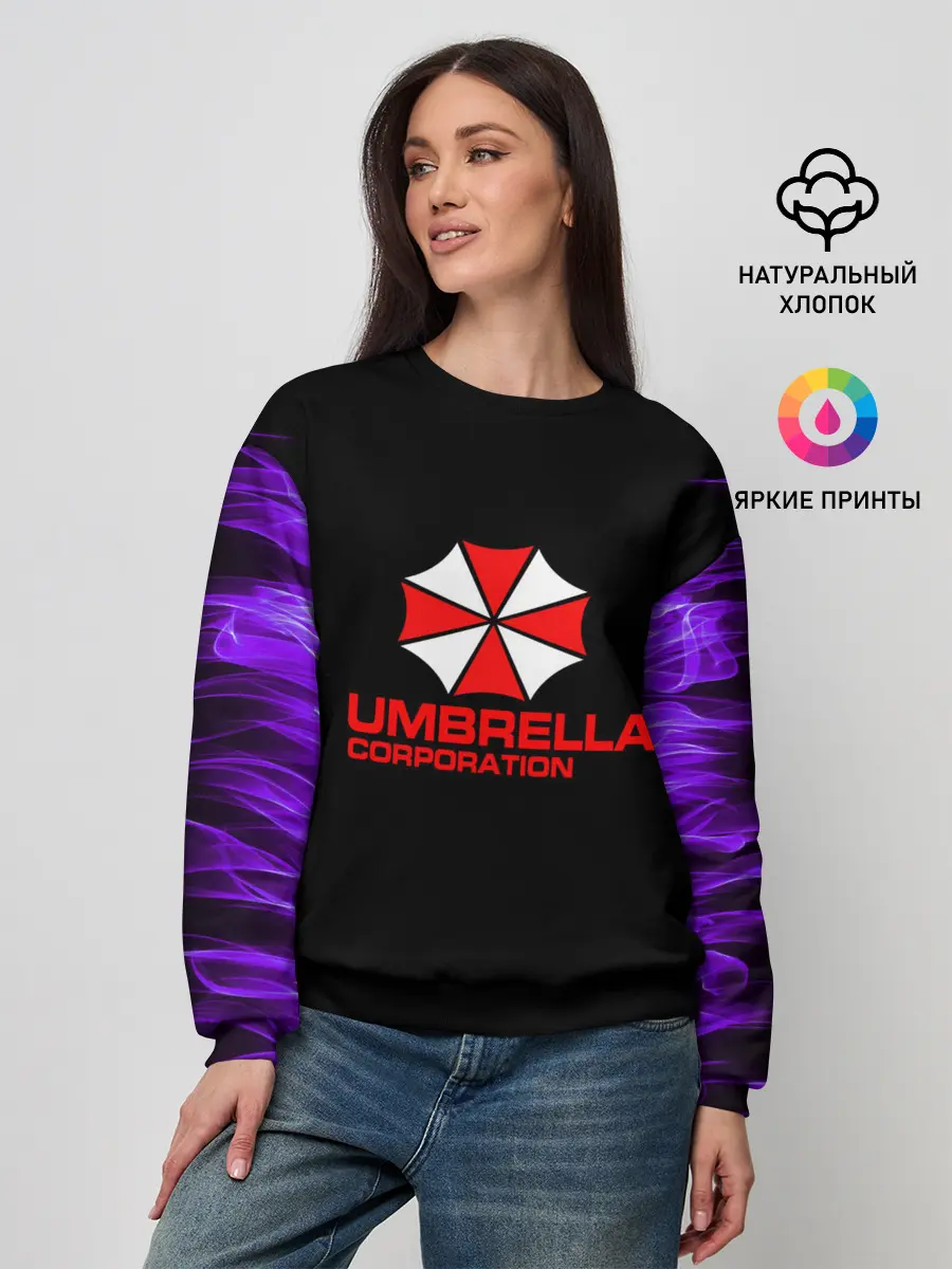 Женский свитшот / resident evil