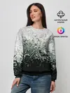 Женский свитшот / Разводы жидкость абстракция