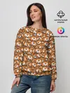 Женский свитшот / Попки Корги