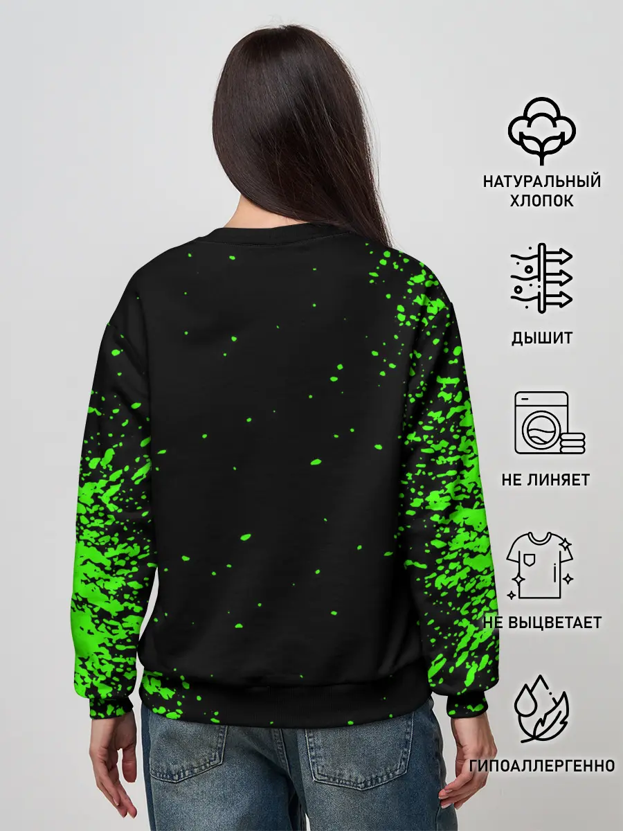 Женский свитшот / nCoV | КОРОНАВИРУС