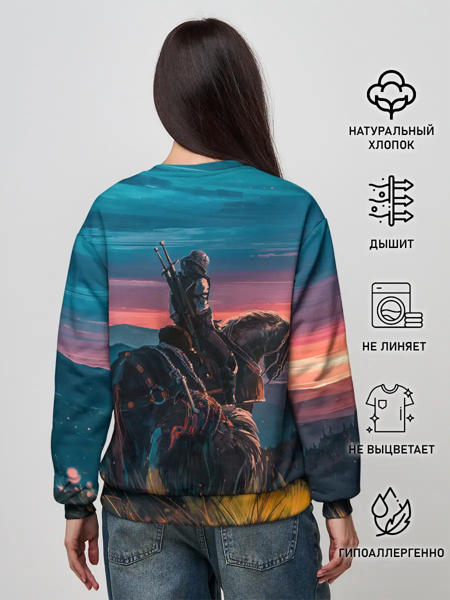 Женский свитшот / The Witcher
