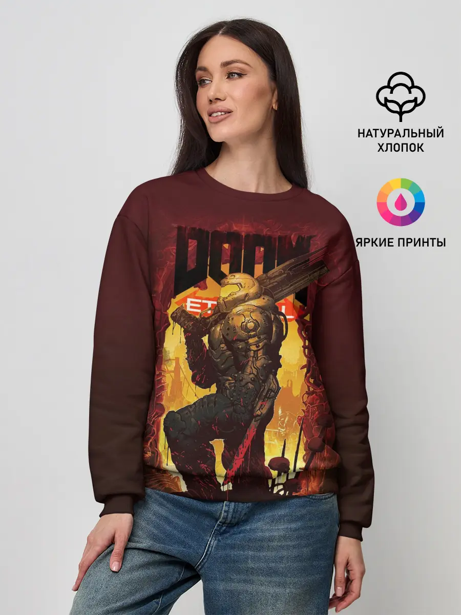 Женский свитшот / Doom Eternal
