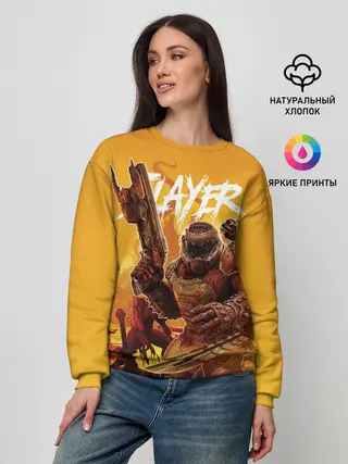 Женский свитшот / Doom Slayer