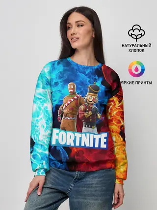 Женский свитшот / Фортнайт