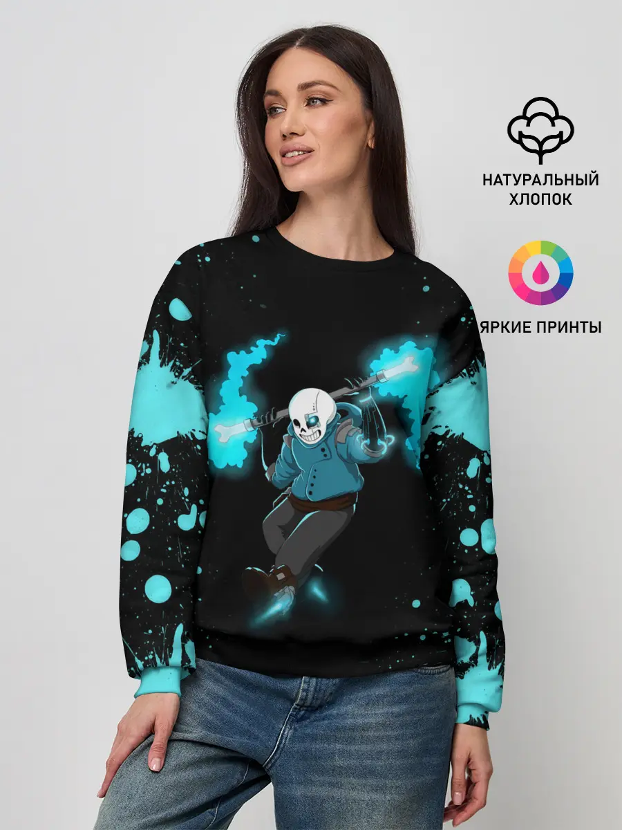 Женский свитшот / Undertale