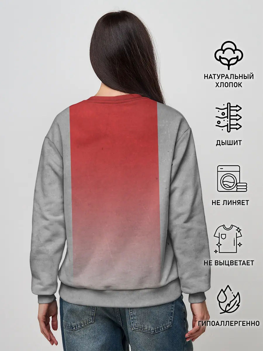 Женский свитшот / Защитник Отечества