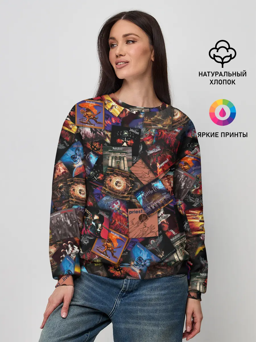 Женский свитшот / Judas Priest Дискография