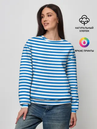 Женский свитшот / Тельняшка ВДВ