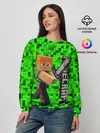 Женский свитшот / MINECRAFT