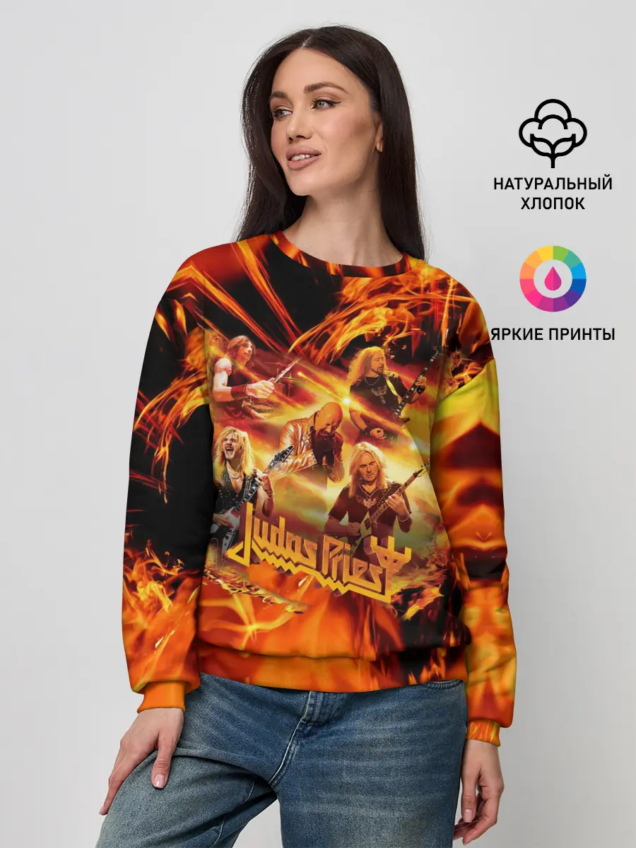 Женский свитшот / Judas Priest
