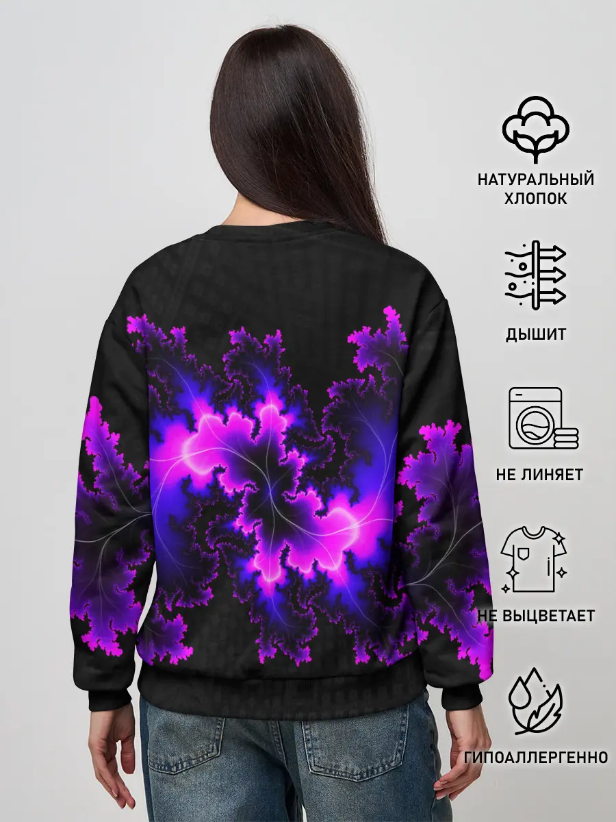 Женский свитшот / NEON Liquid