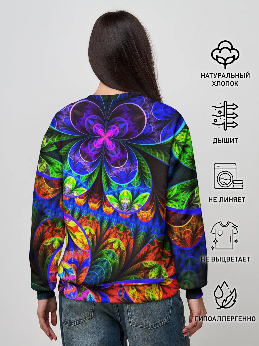 Женский свитшот / ABSTRACTION NEW