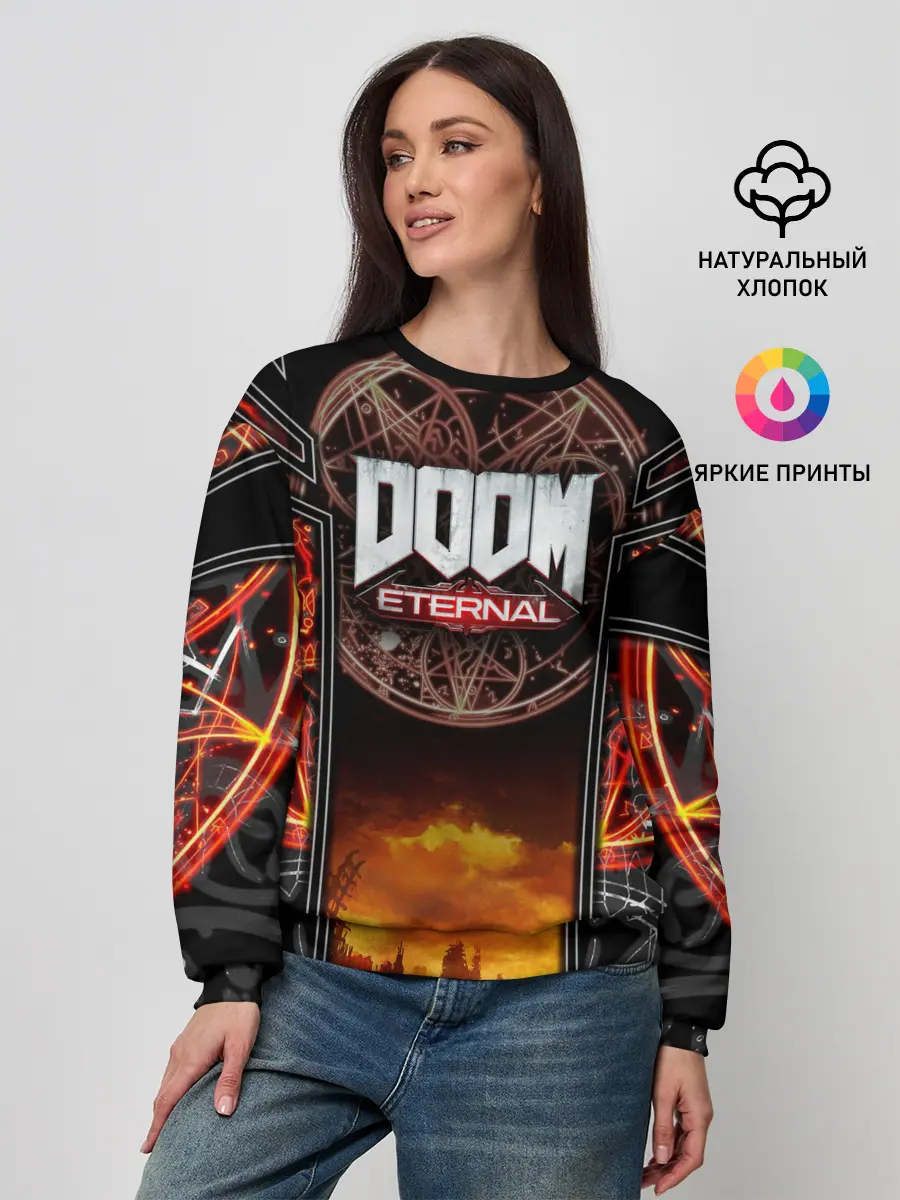 Женский свитшот / DOOM ETERNAL