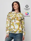 Женский свитшот / Корги