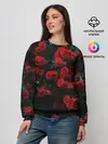 Женский свитшот / Розы