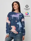 Женский свитшот / ЕДИНОРОЖКИ