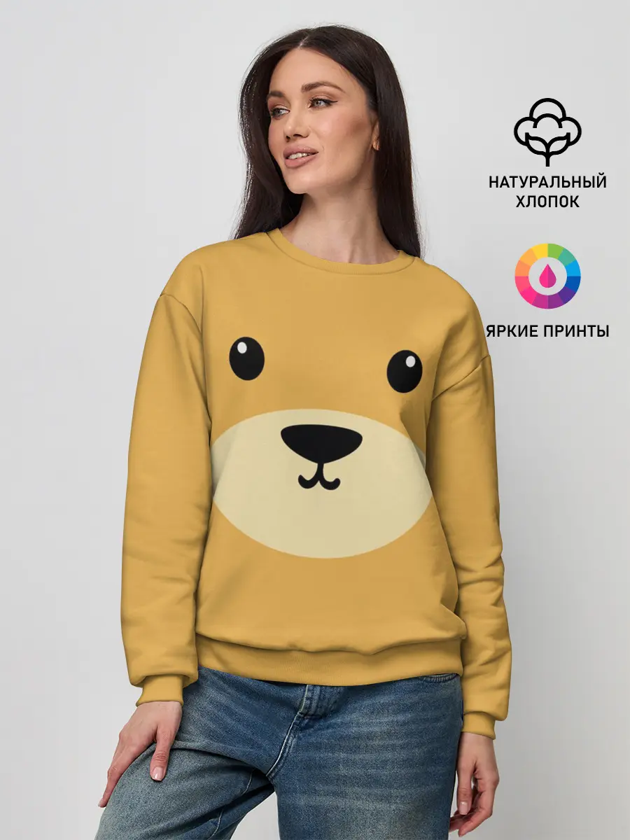 Женский свитшот / Мишка