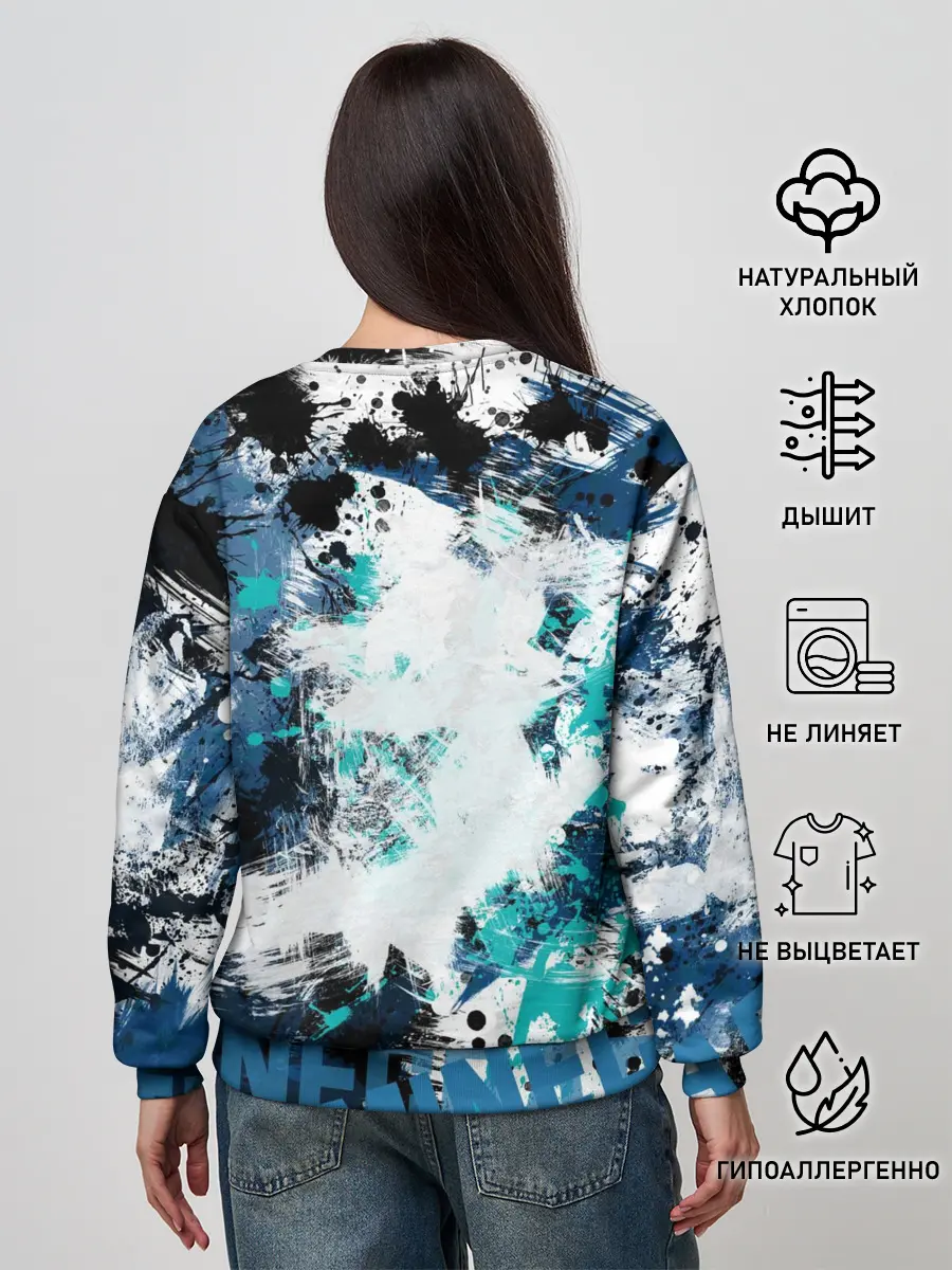 Женский свитшот / Minecraft / Майнкрафт