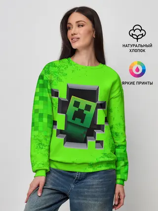 Женский свитшот / MINECRAFT