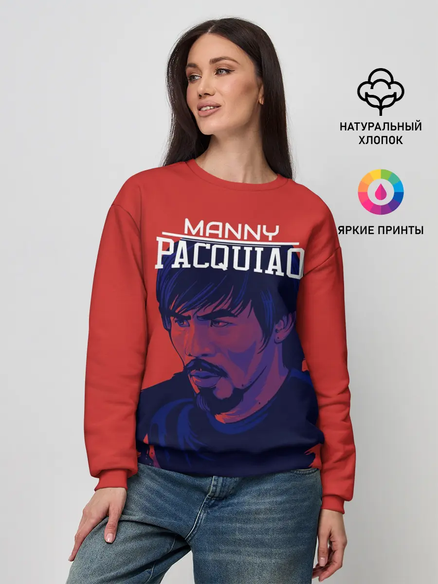 Женский свитшот / Manny Pacquiao