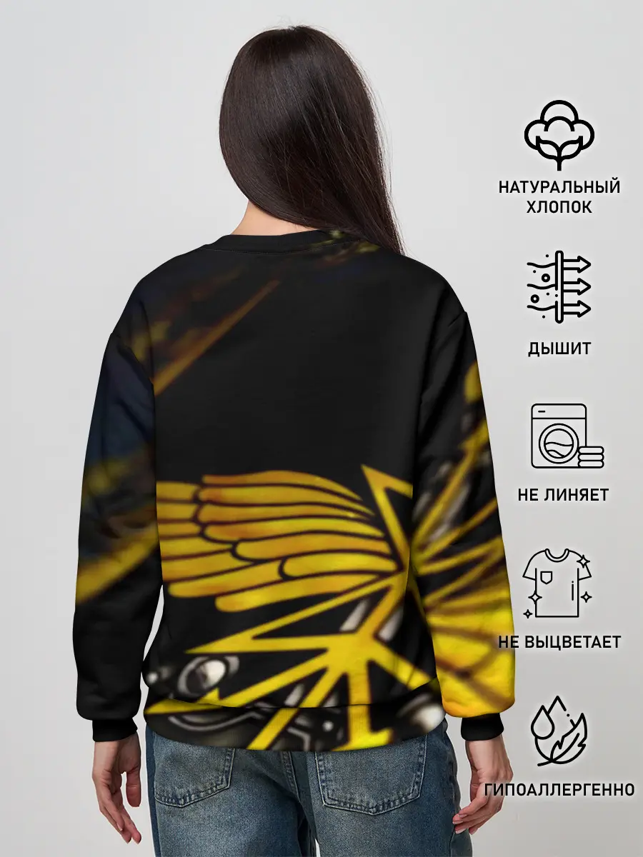 Женский свитшот / Войска связи