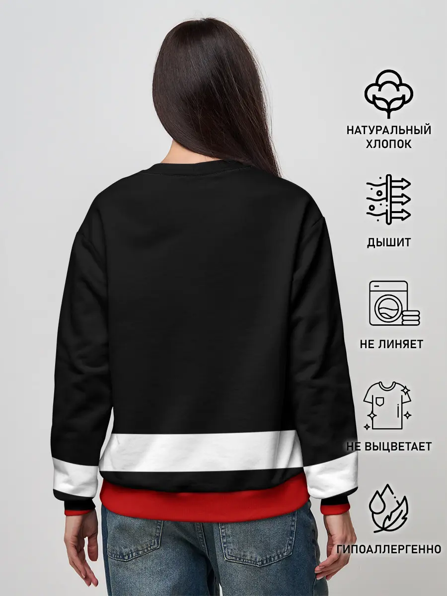 Женский свитшот / Каролина Харрикейнз