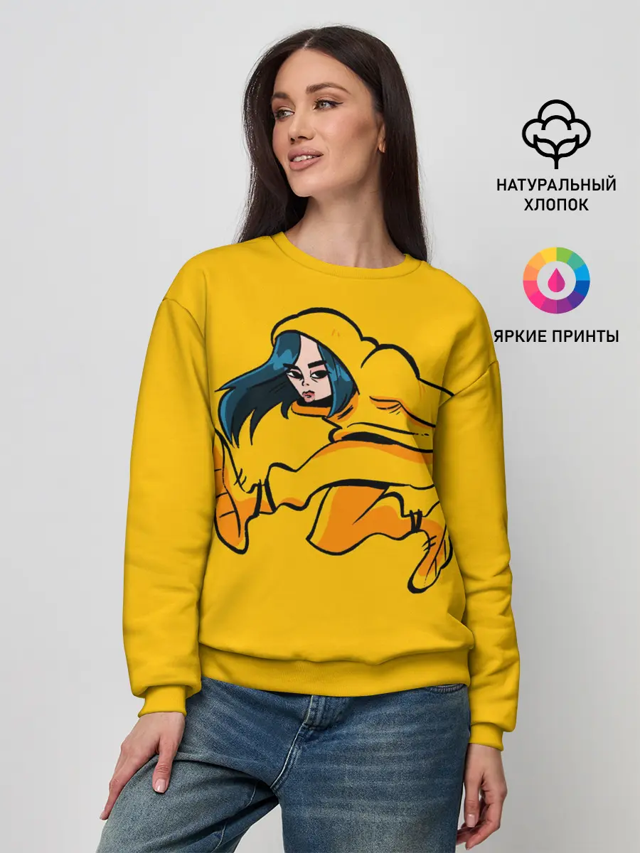 Женский свитшот / БИЛЛИ АЙЛИШ