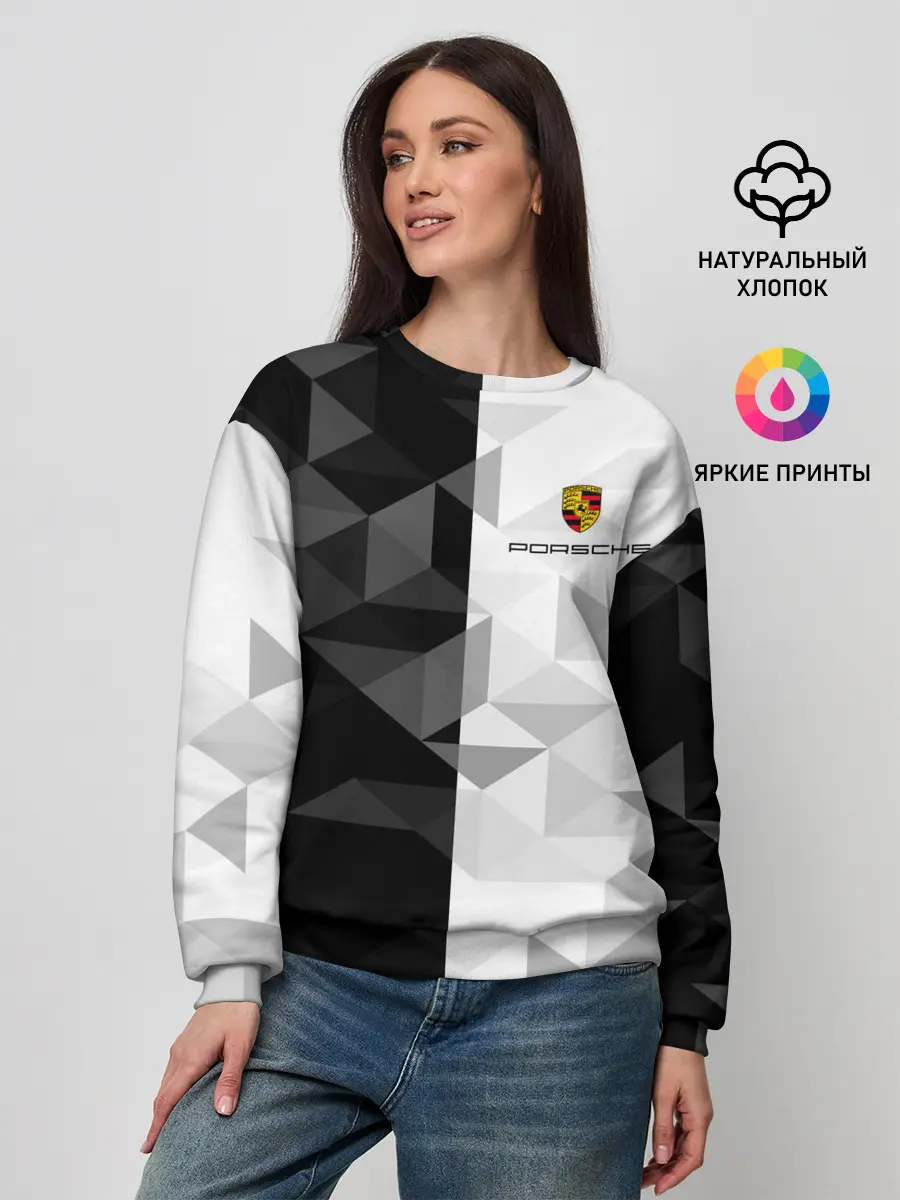 Женский свитшот / PORSCHE | ПОРШЕ