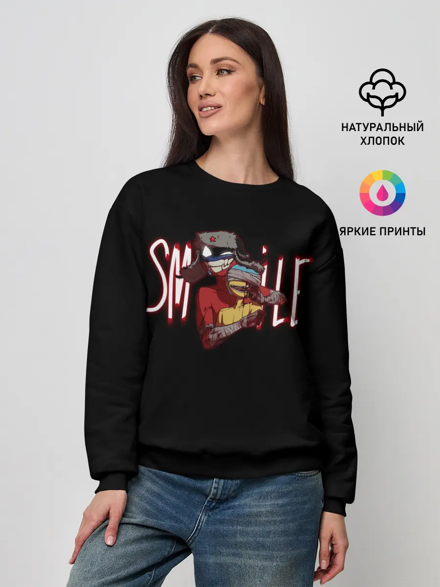 Женский свитшот / COUNTRYHUMANS.