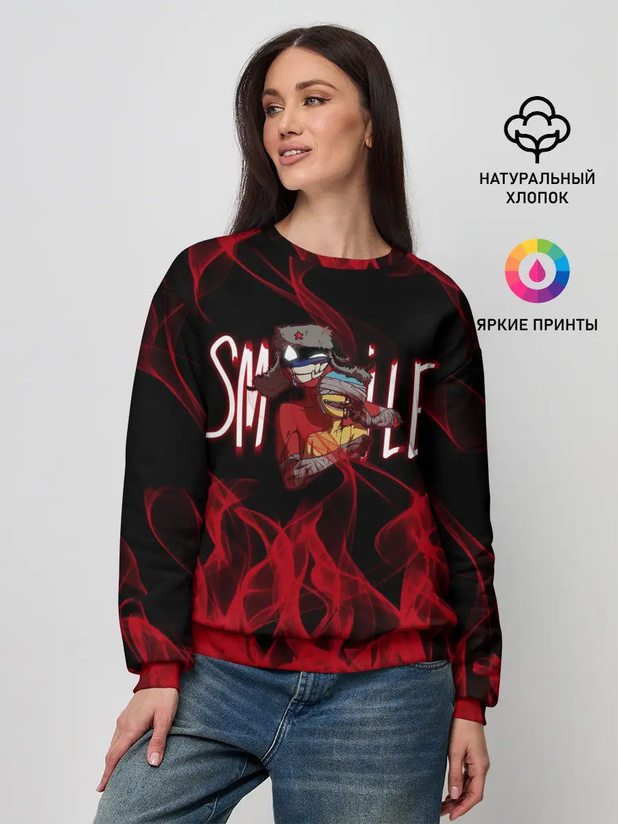 Женский свитшот / COUNTRYHUMANS.