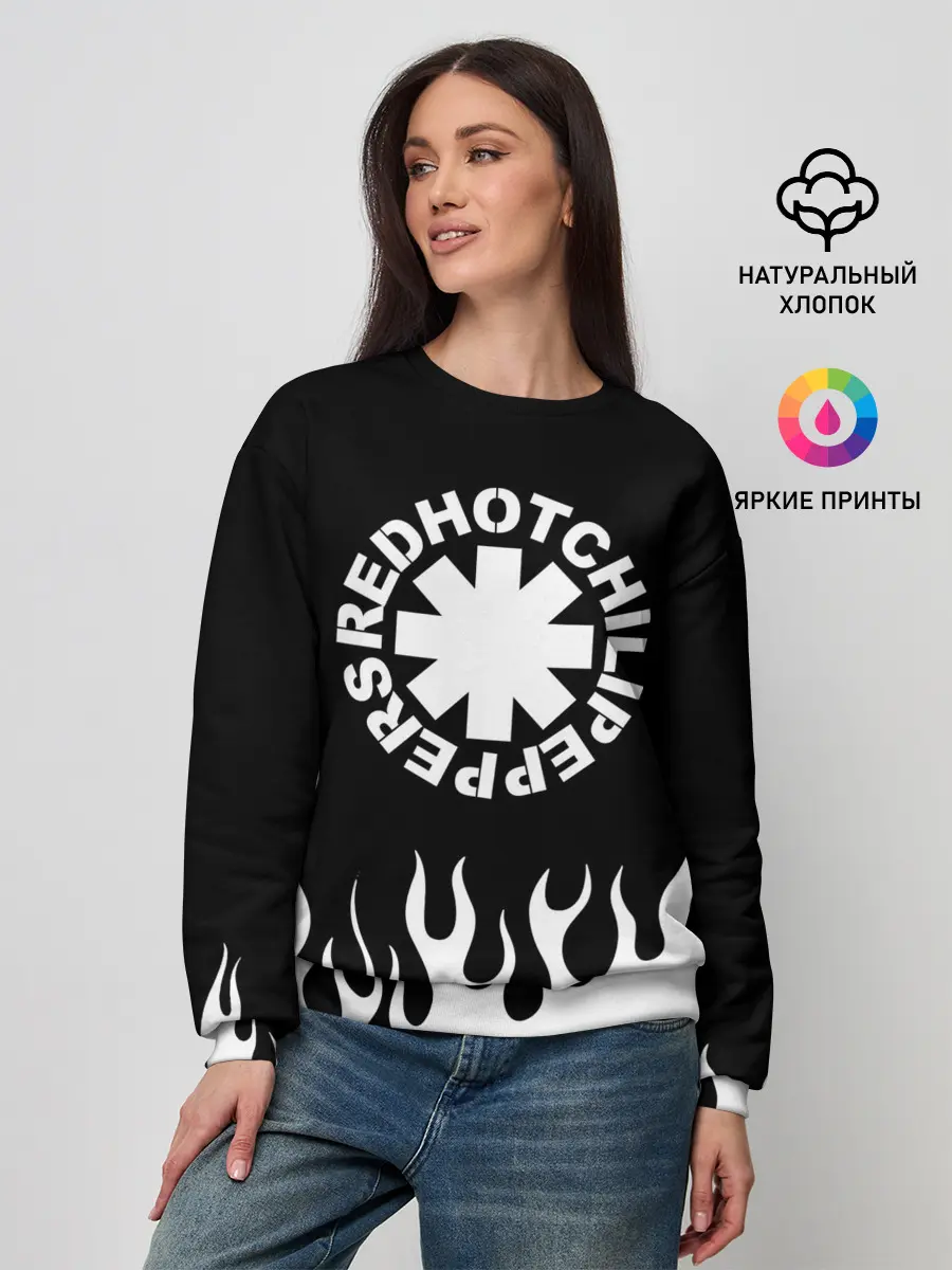 Женский свитшот / Red Hot Chili Peppers
