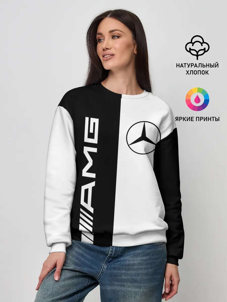 Женский свитшот / MERCEDES AMG | МЕРСЕДЕС