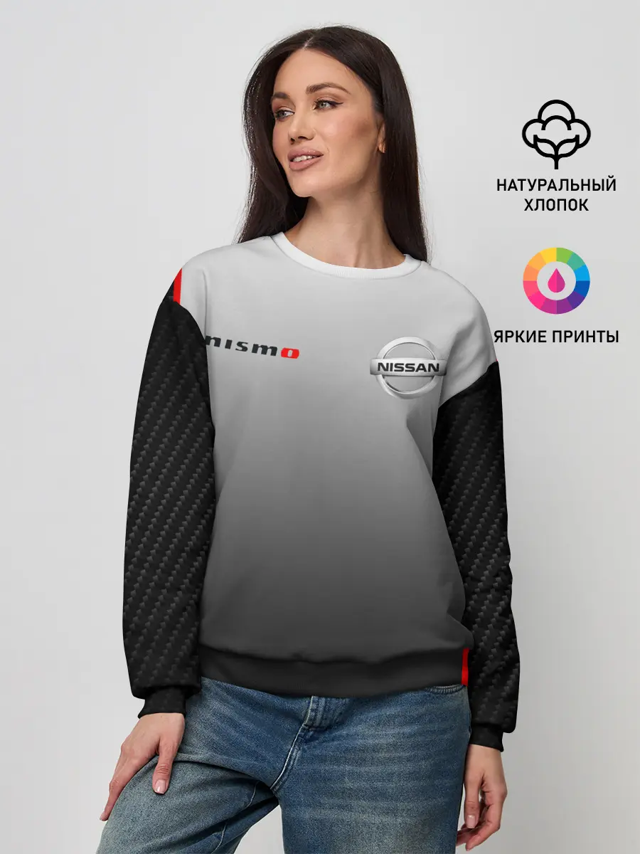 Женский свитшот / NISSAN NISMO | НИССАН НИСМО