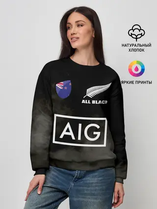 Женский свитшот / ALL BLACKS