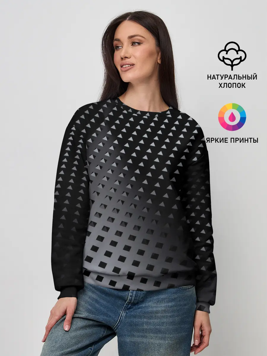 Женский свитшот / Текстура.