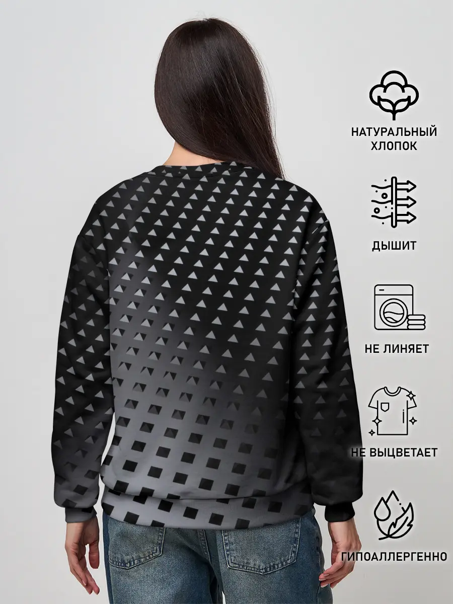Женский свитшот / Текстура.