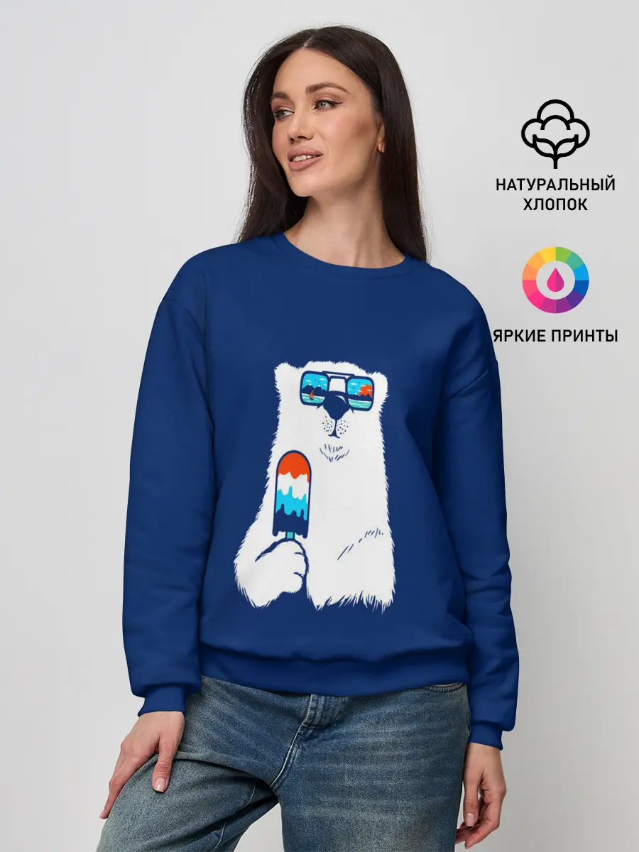 Женский свитшот / Мишка