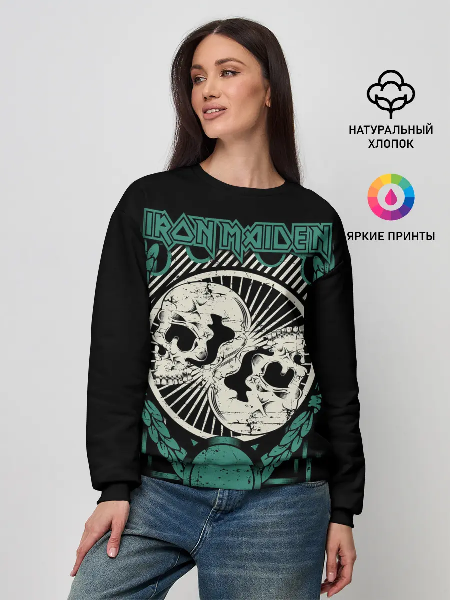 Женский свитшот / Iron Maiden